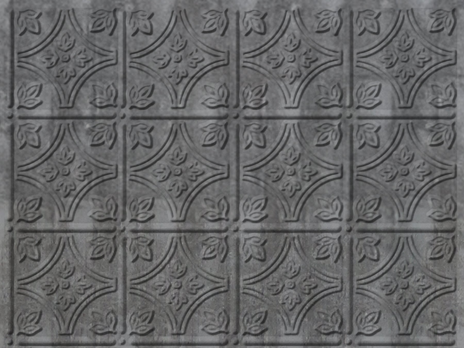 Savannah Backsplash Sample Crosshatch Silver