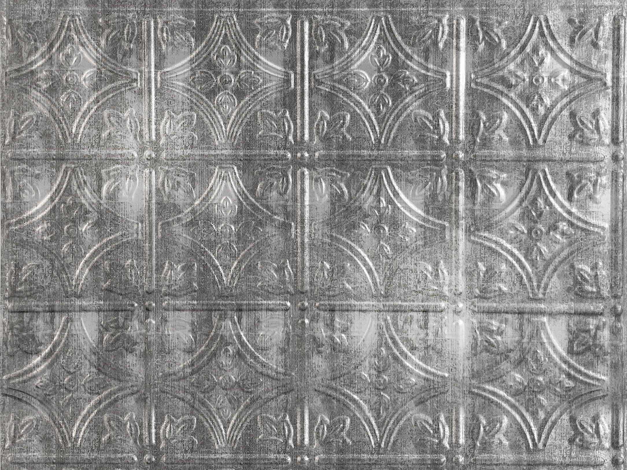 Savannah DIY Backsplash Crosshatch Silver