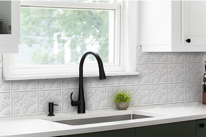 Savannah DIY Backsplash Matte White Lifestyle Shot
