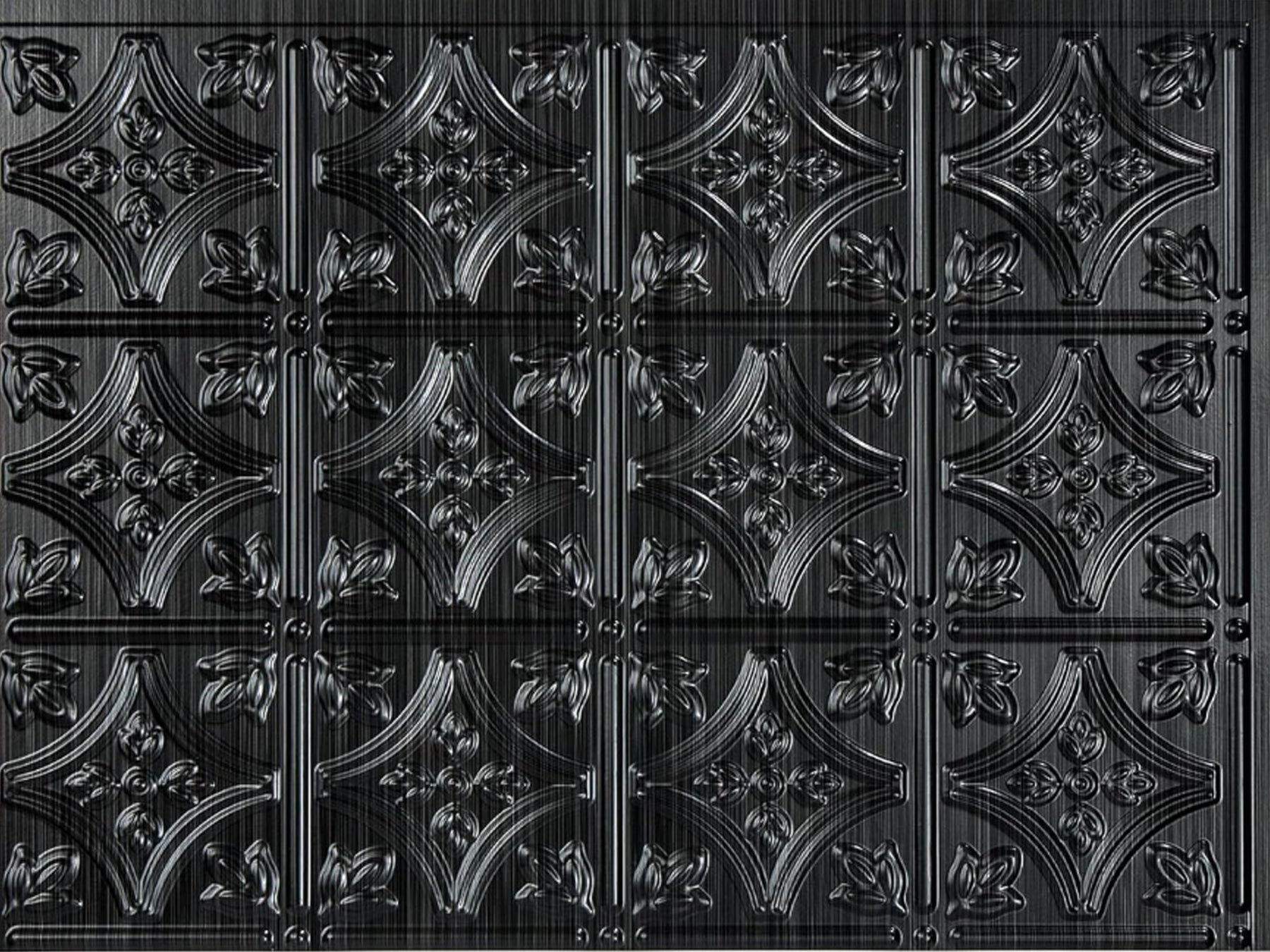 Savannah DIY Backsplash Panels - Brushed Onyx