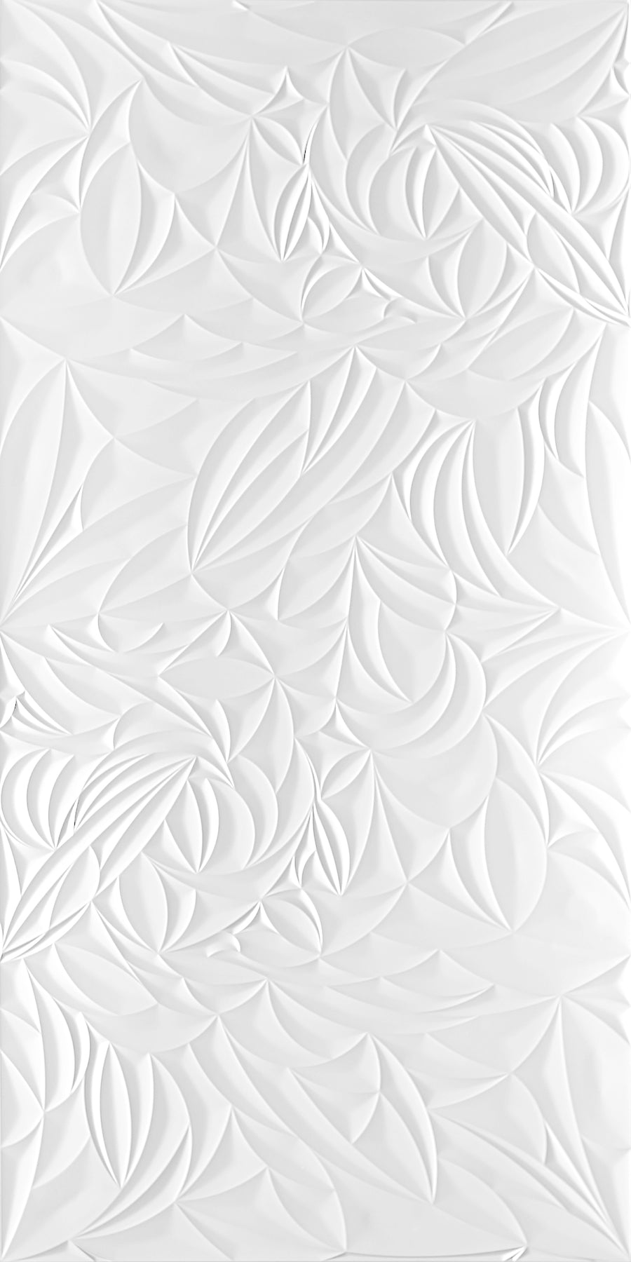 Sculpted Petals Wall Panel