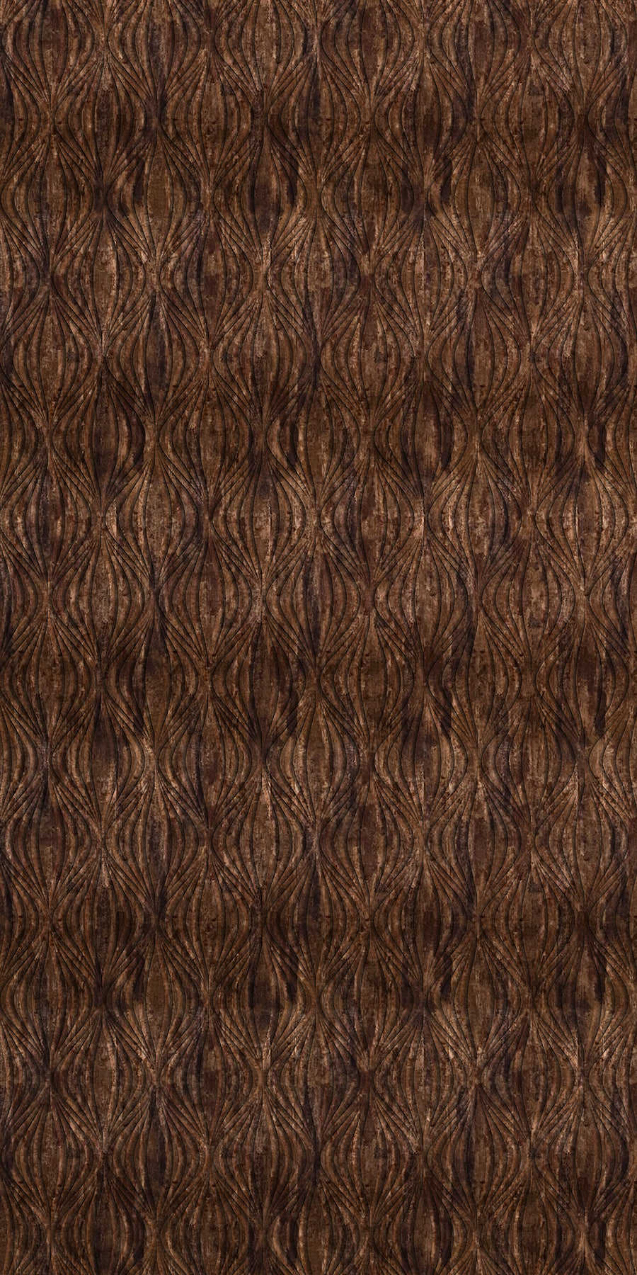 Shallot Abstract Copper Wall Panel