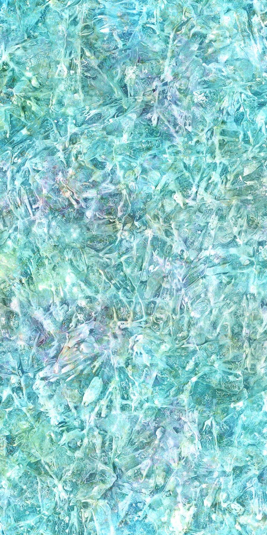 Spring Ice Photographic & Illustrated Fusion Panels