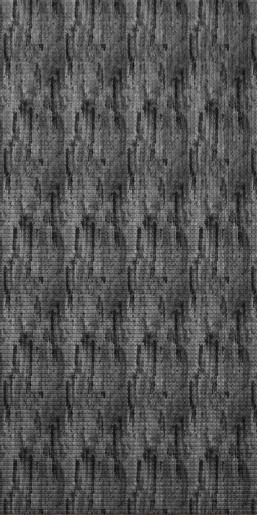 Square 5 Abstract Silver Wall Panel