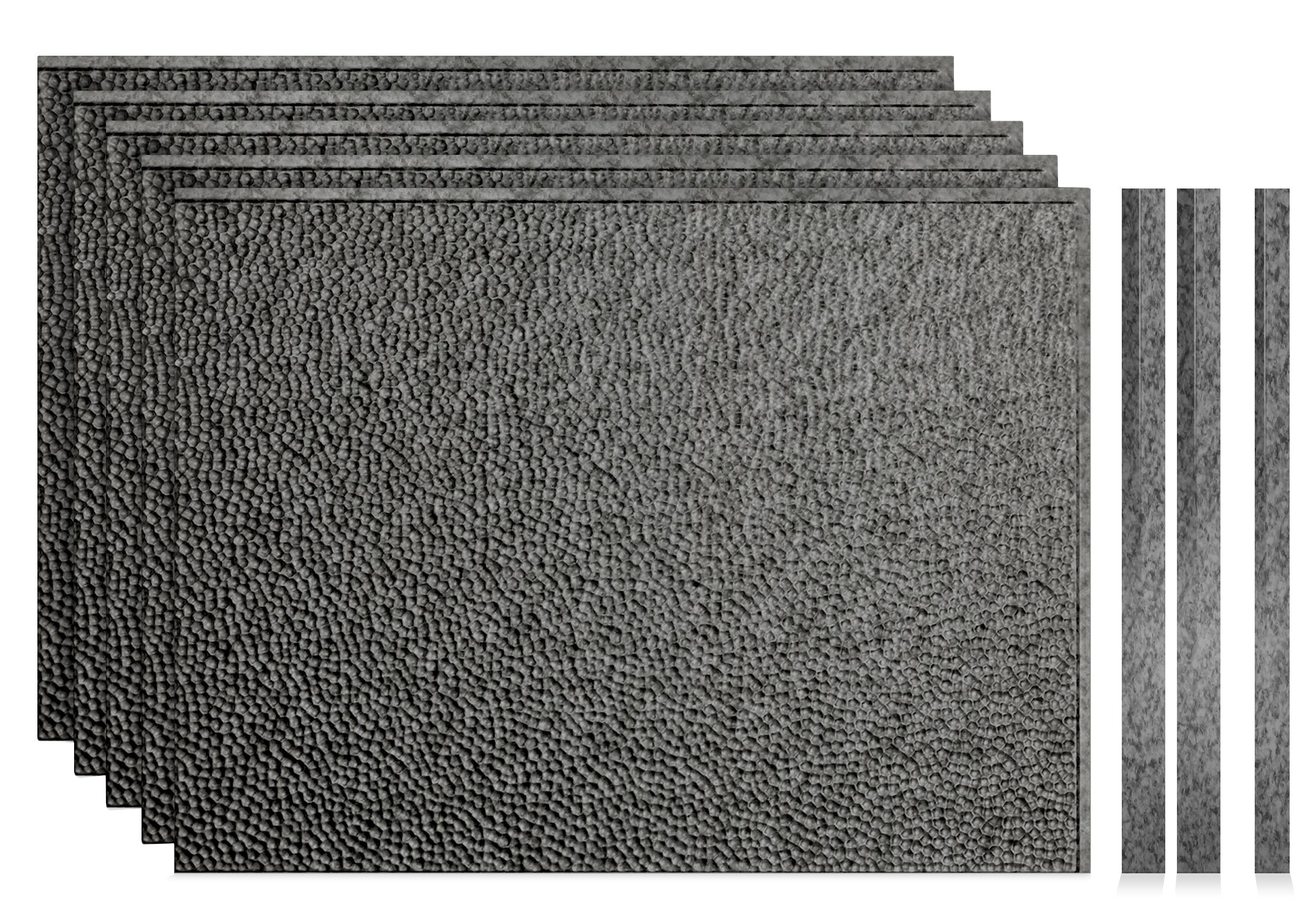 Strike DIY Backsplash Panels - Galvanized