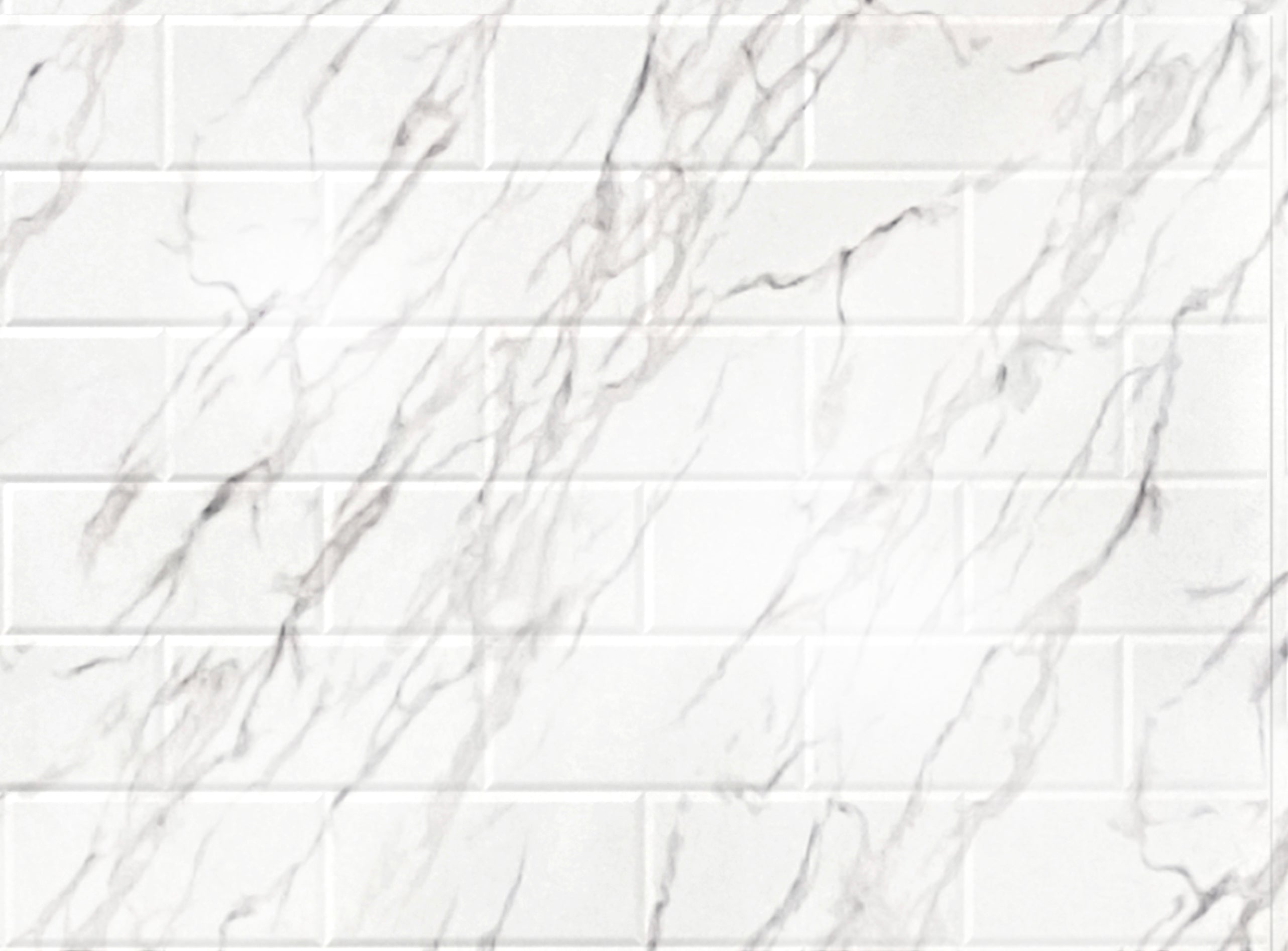 Subway Tile DIY Backsplash Marble