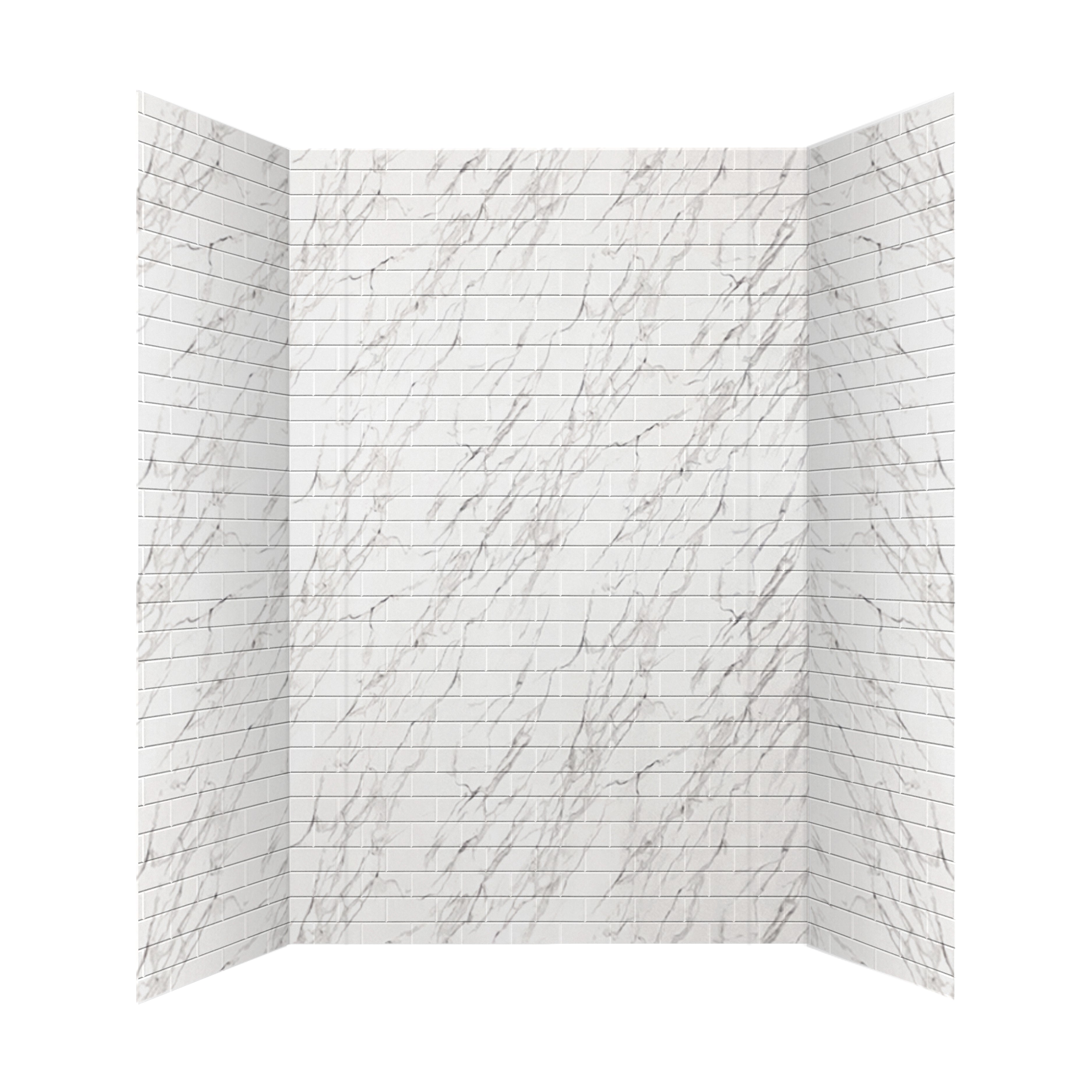 Subway Tile Tub & Shower Wall Kit