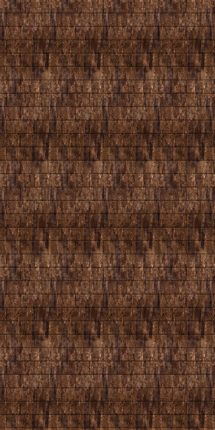 Subway Tile Abstract Copper Wall Panel