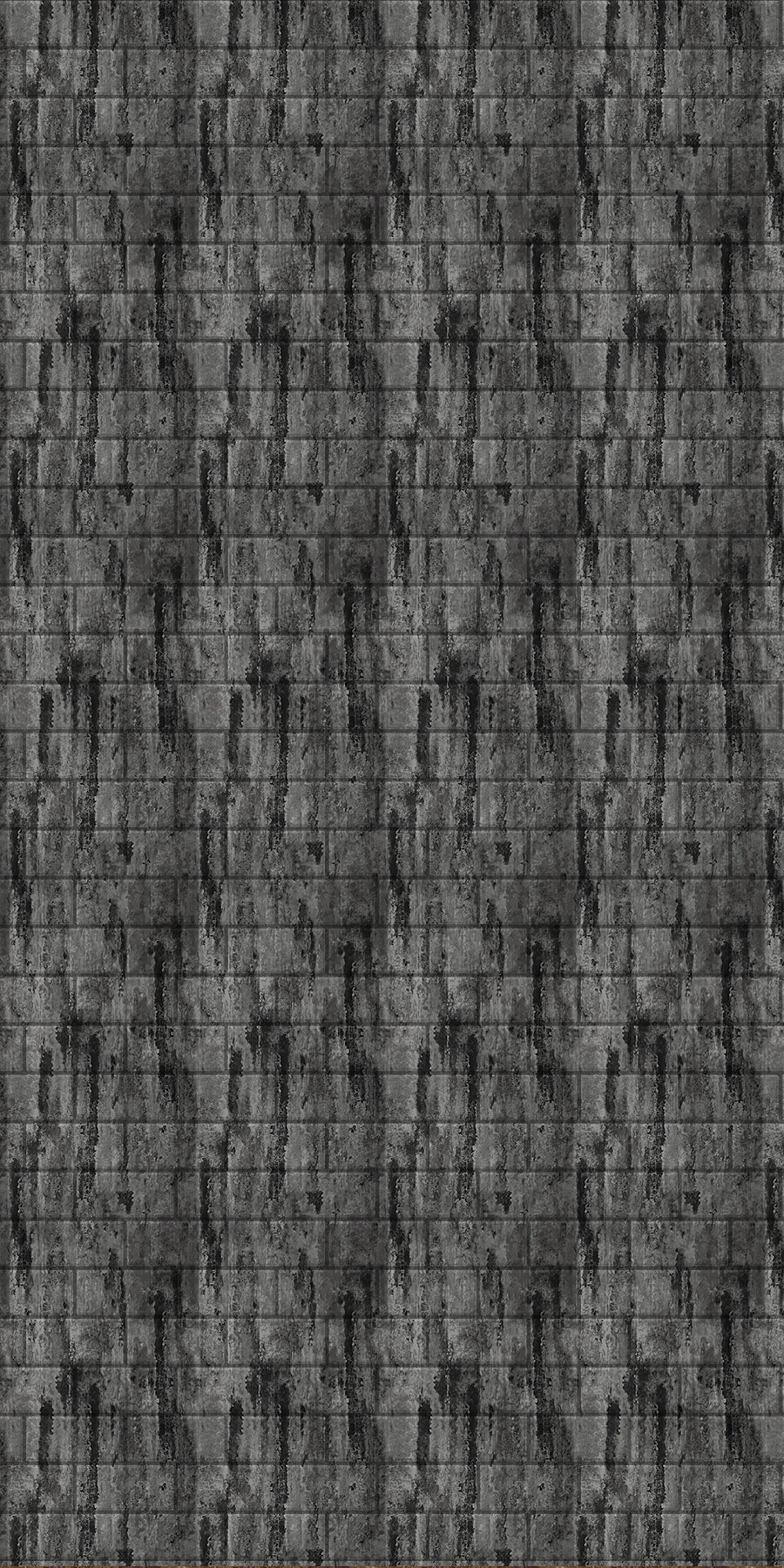 Subway Tile Abstract Silver Wall Panel