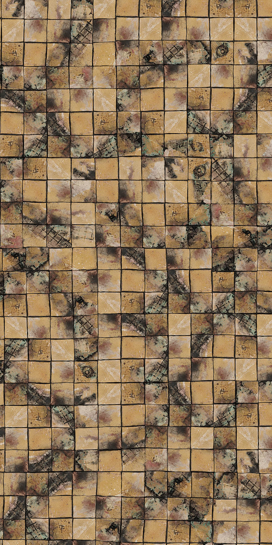 TR4 Tile Golden Tile Fusion Panels