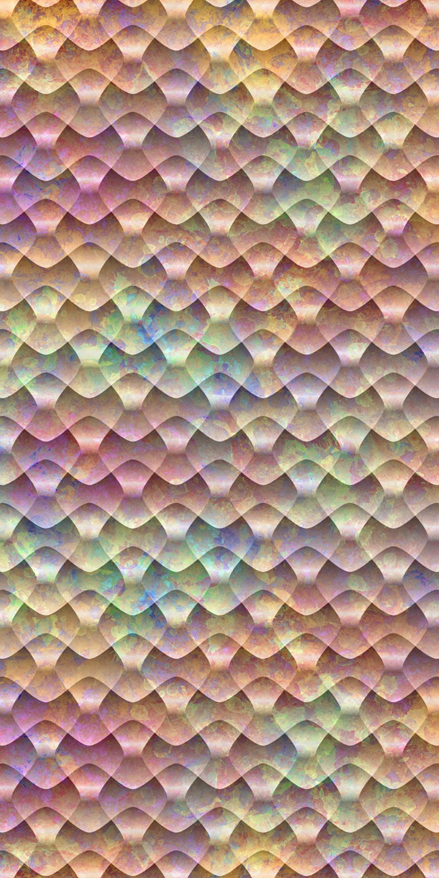 Undulation Pastel Pattern & Color Fusion Panels