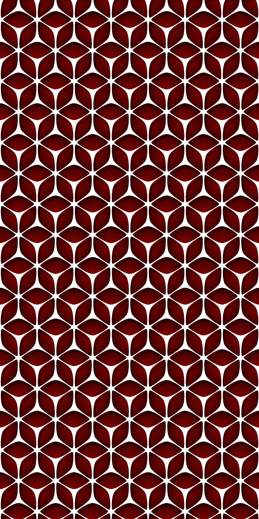 Vector Red Pattern & Color Fusion Panels