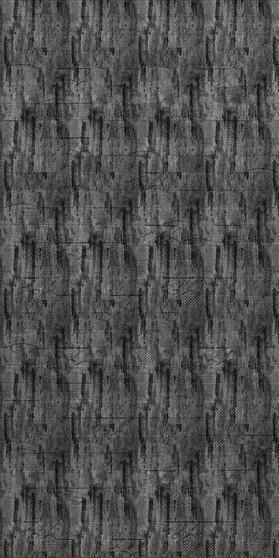 Versa-Tile Abstract Silver Wall Panel