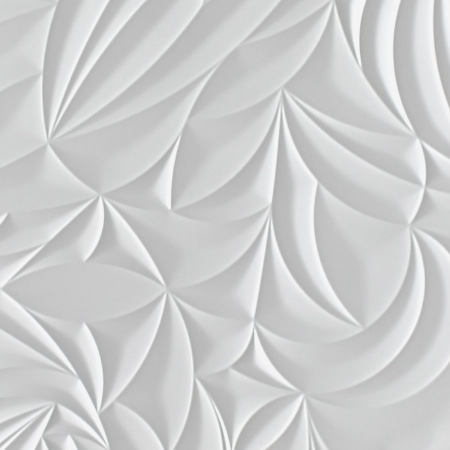 Sculpted Petals Wall Panel (MirroFlex)