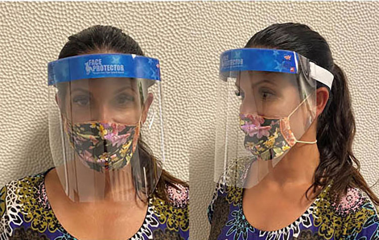FACE SHIELD VERSION 3 WITH ANTIFOG -  Price is for 1 box of 25